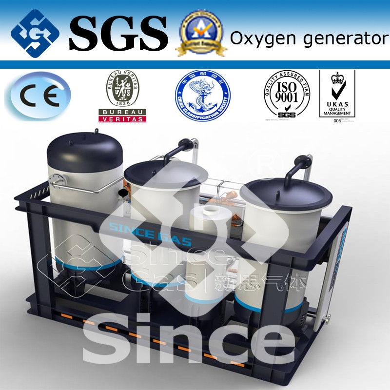 PSA Güvenli Konsantratör Oksijen Jeneratörü / Metal kesme için Endüstriyel Uygulama