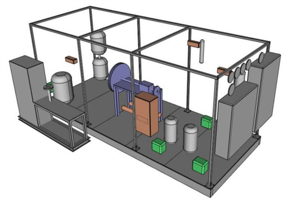 Çevreyi Koruyan Kimyasal Sanayi için OEM Modüler Karbon Yakalama Sistemi