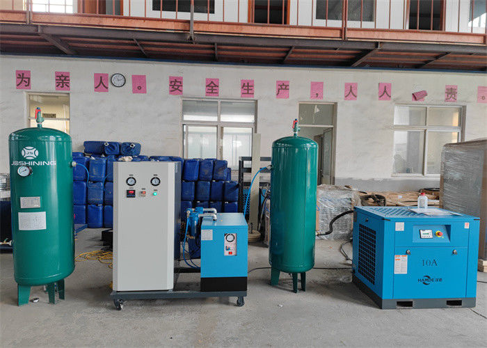 Konteynerdeki Yüksek Basınçlı Azot Jeneratörü Enerji tasarrufu 200NM3/H Akış CE ASME CCS ABS BV