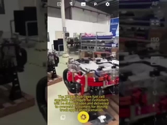 690*660*500mm 40kW hidrojen yakıt hücresi sistemi 0 - 500A Araç için