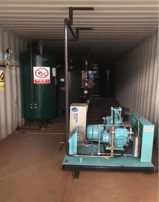 Skid Atlı Basınç Salıncak Adsorpsiyon YBÜ Tıbbi Sınıf Oksijen Jeneratörü